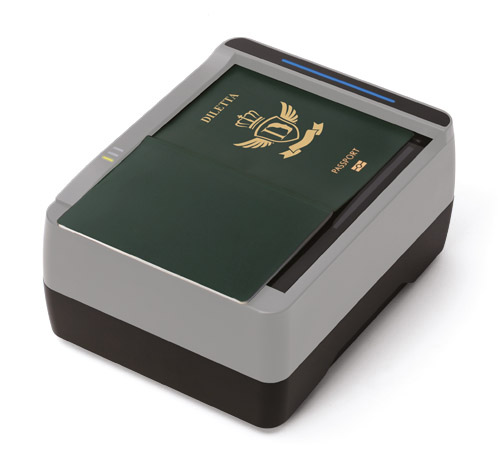 Leser für biometrische Reisepässe