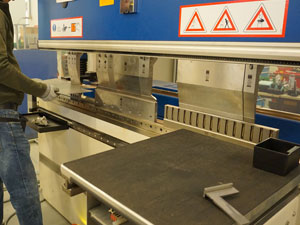 Inhouse CNC Bending - In operation