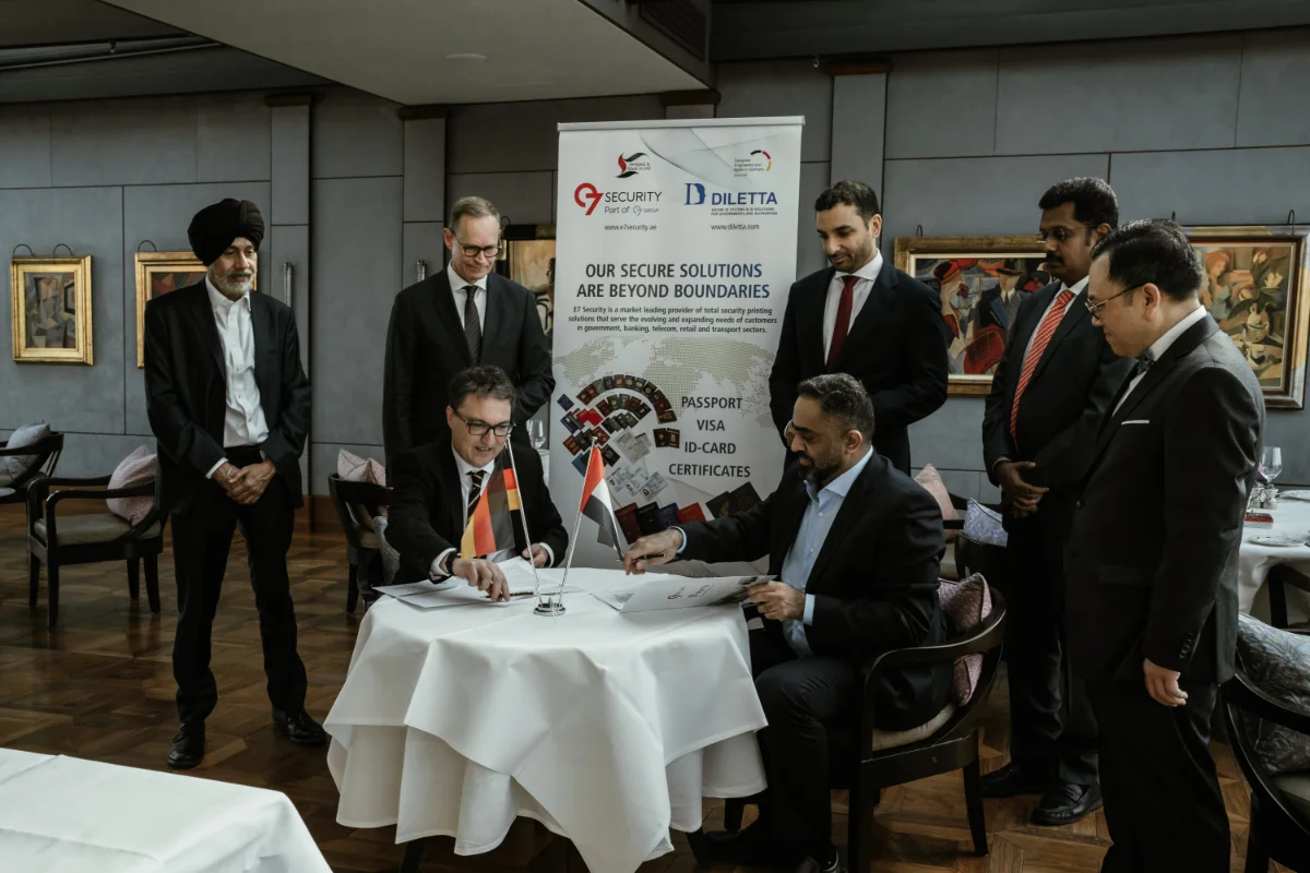 Cooperation agreement between E7 Security and DILETTA - Signing