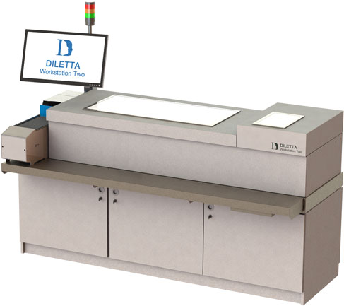Workstation Two - Laser and inkjet solution