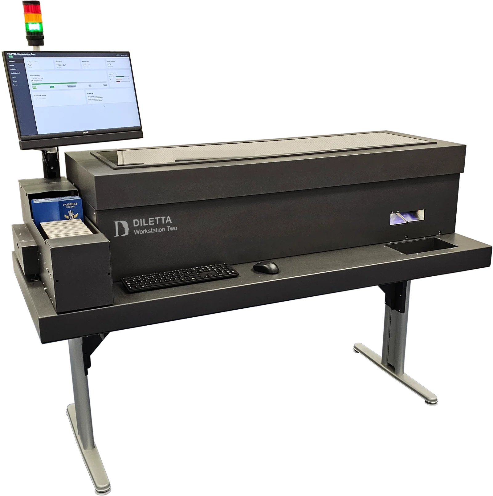 Passport Personalisation System - DILETTA Workstation Two with Dual-Inkjet