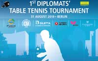 1st Diplomats' Table Tennis Tournament