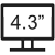 LCD monitor to guide applicant